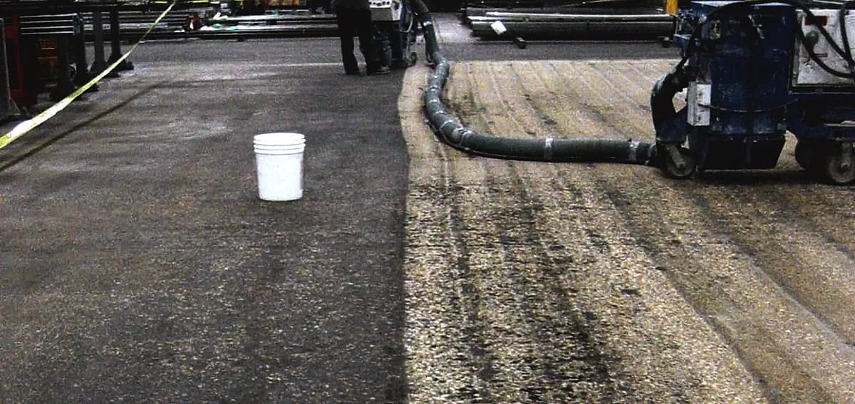 concrete shot blasting