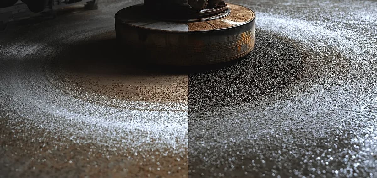 Shot Blasting Concrete Repair