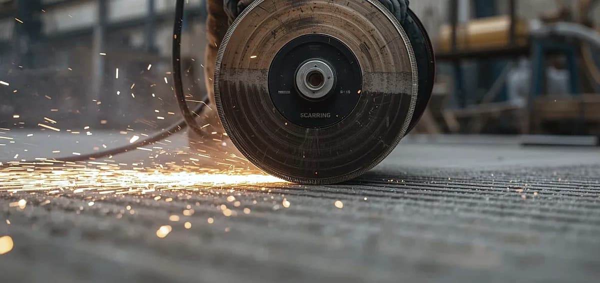 shot blasting preparation
