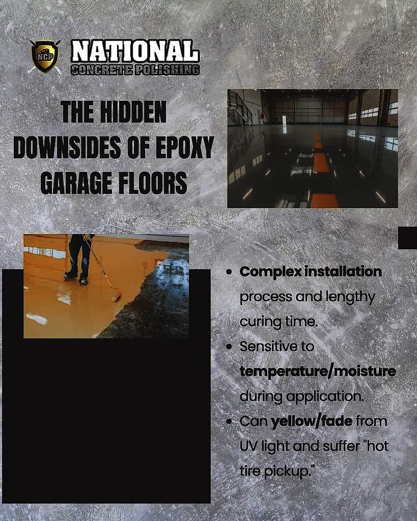 Should You Epoxy Your Garage Floor? Pros, Cons, and What to Expect — National Concrete Polishing