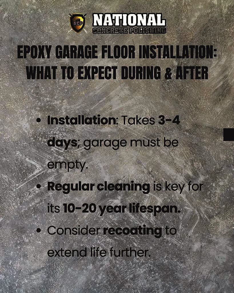 Should You Epoxy Your Garage Floor? Pros, Cons, and What to Expect — National Concrete Polishing