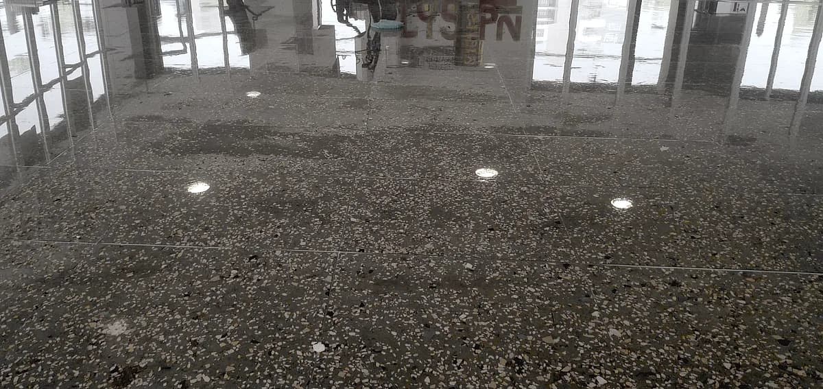 concrete polishing process steps