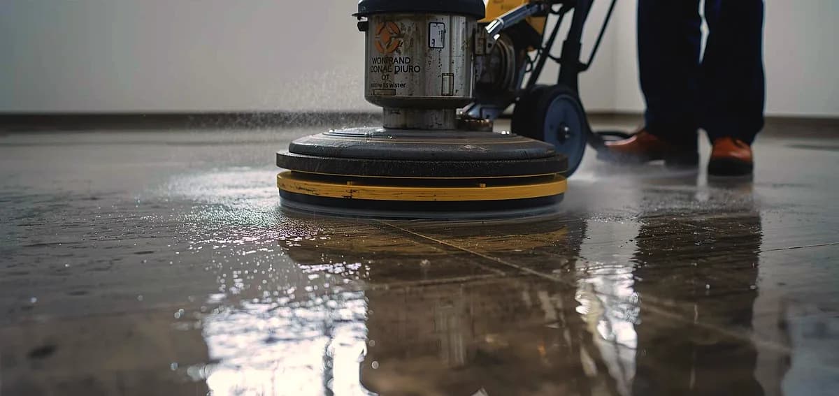concrete polishing process steps