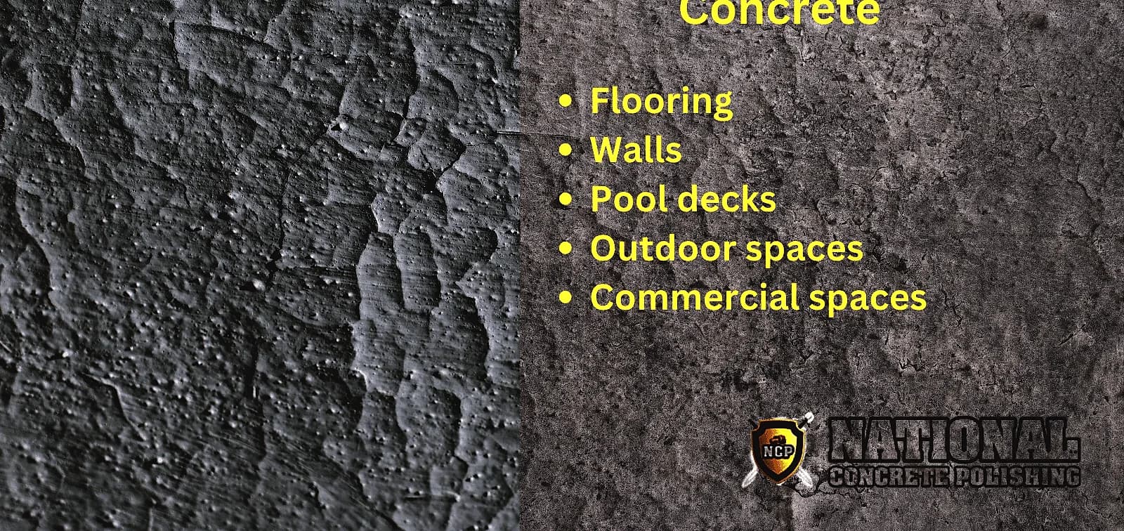 Uses of Textured Concrete