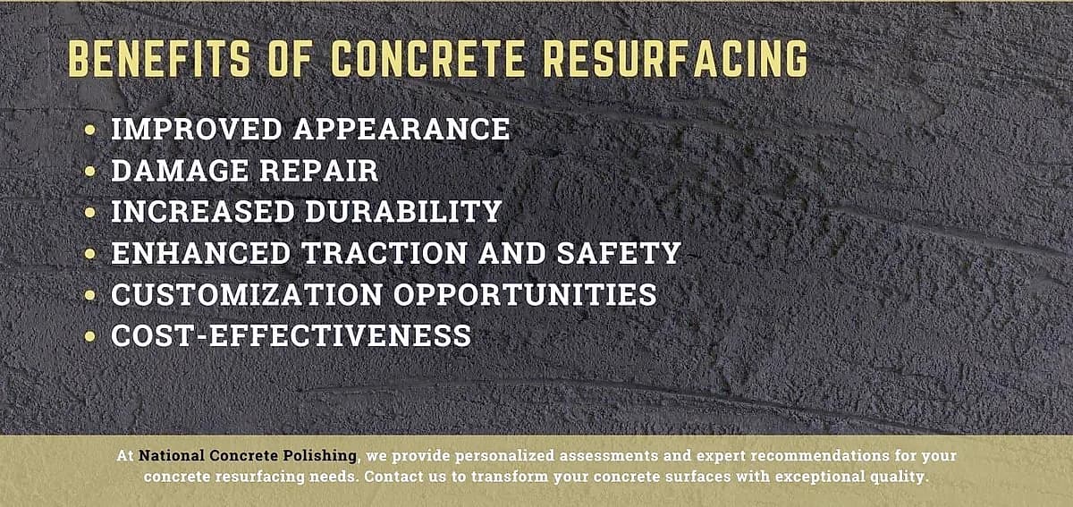 benefits of concrete resurfacing
