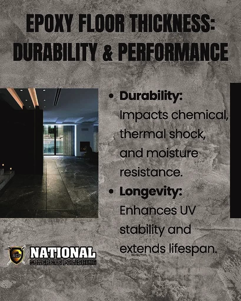 Epoxy Floor Thickness: Why It Matters for Durability and Performance — polished concrete floor