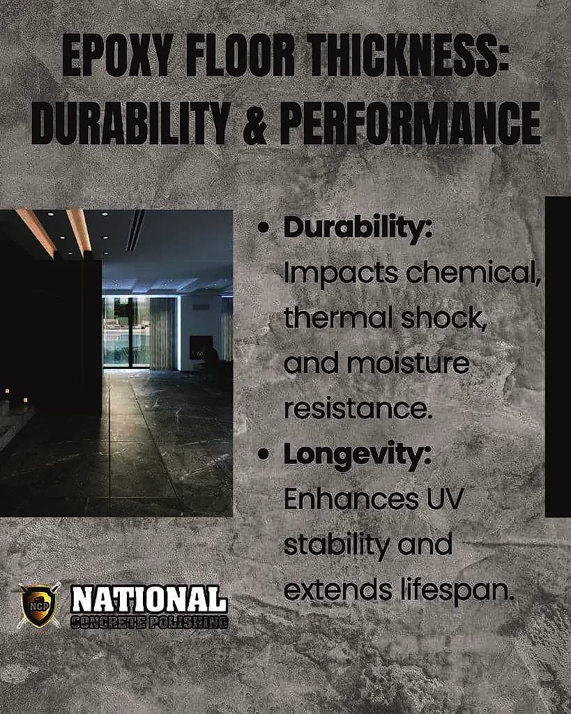 Epoxy Floor Thickness: Why It Matters for Durability and Performance — polished concrete floor
