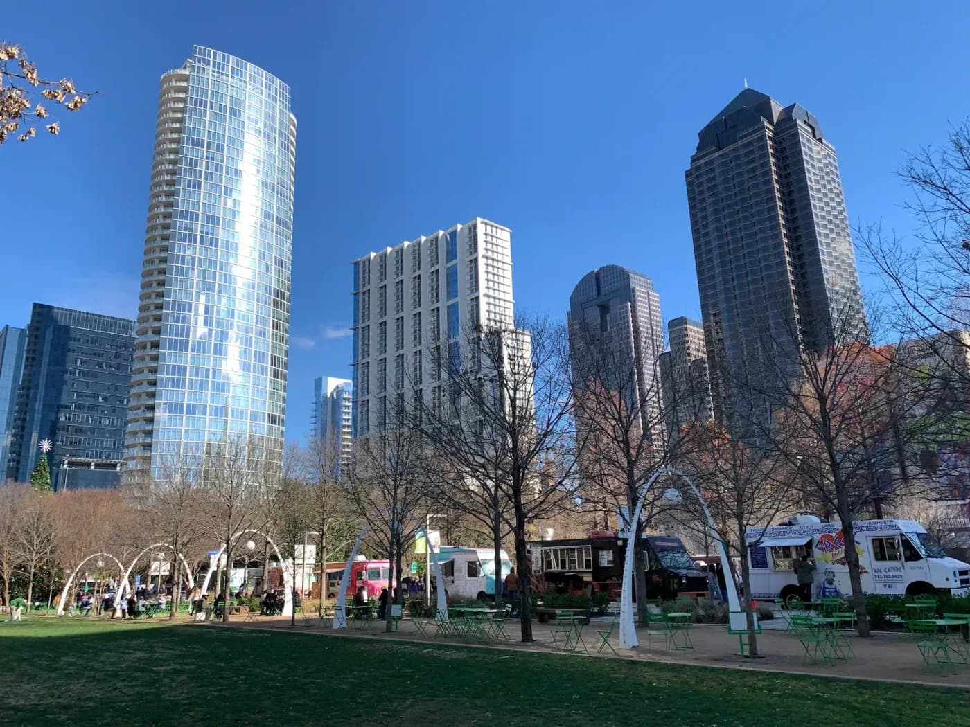 Klyde Warren Park in Dallas