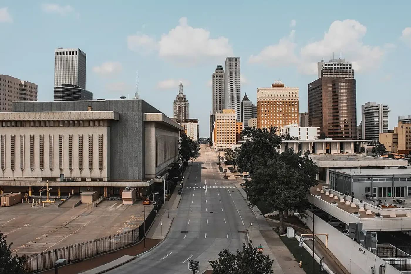 View of Downtown Tulsa in Oklahoma