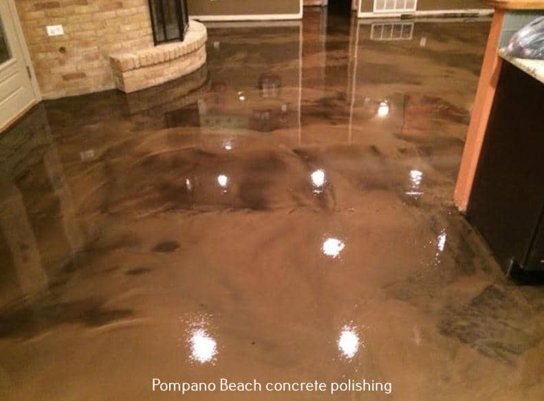 Pompano Beach concrete polishing 2