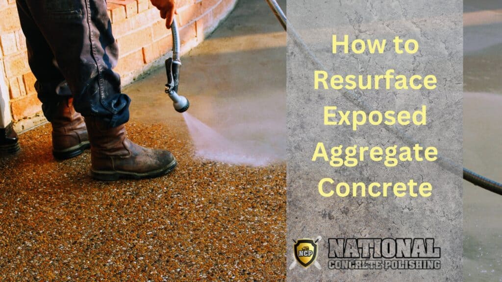 How to Resurface Exposed Aggregate Concrete