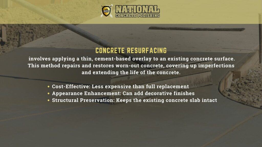 what is concrete resurfacing