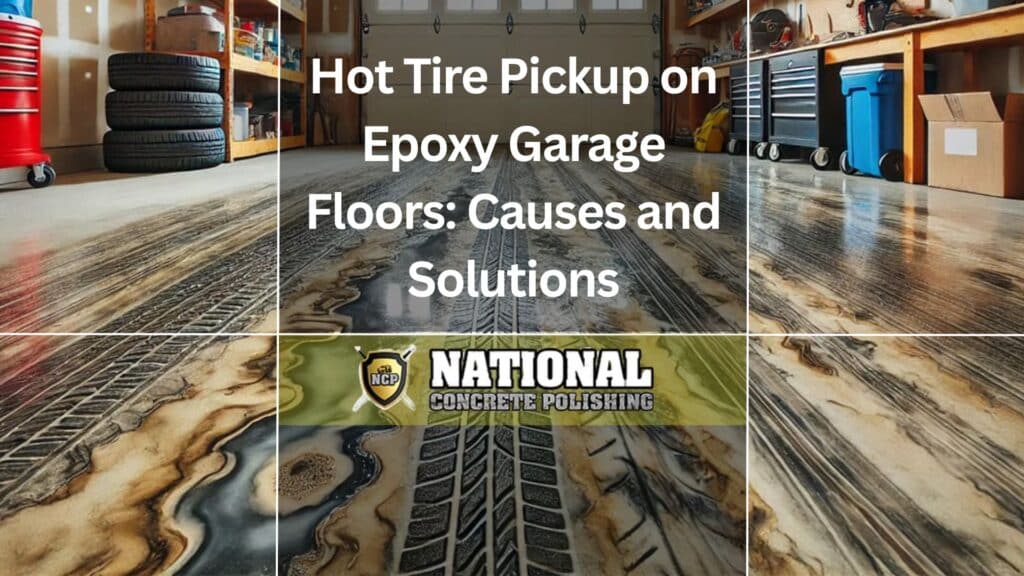 Hot Tire Pickup on Epoxy Garage Floors Causes and Solutions