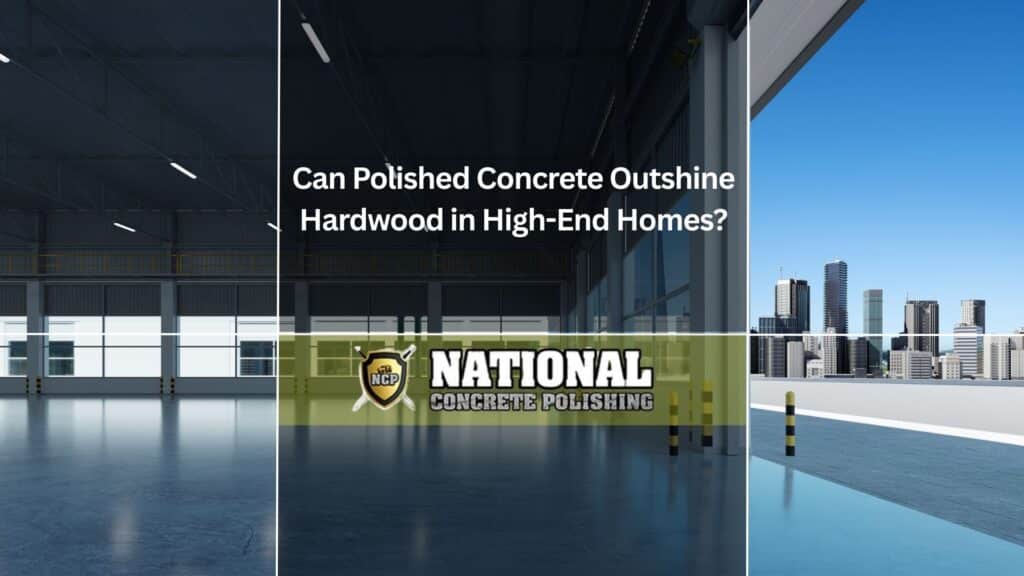 Can Polished Concrete Outshine Hardwood in High-End Homes?